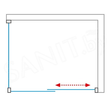 Душевой уголок Roth (Roltechnik) Proxima Line PXD2N 140 + PXBN
