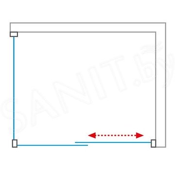 Душевой уголок Roth (Roltechnik) Proxima Line PXD2N 140 + PXBN