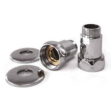 Комплект прямых американок 1"x1/2" Г/Ш