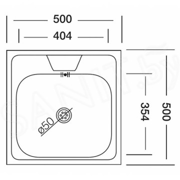 Кухонная мойка Kromrus S 407 / S 408 RUS