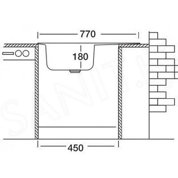 Кухонная мойка Kromevye Rondo EC 259 / EC 259 D / EХ 159 D