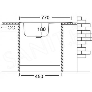 Кухонная мойка Kromevye Rondo EC 259 / EC 259 D / EХ 159 D