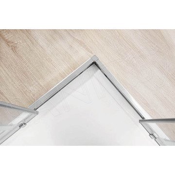 Душевой уголок Adema GLASS line vierkant тонированный