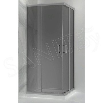 Душевой уголок Adema GLASS line vierkant тонированный