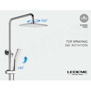 Душевая стойка Ledeme L2414