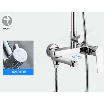 Душевая стойка Ledeme L2414