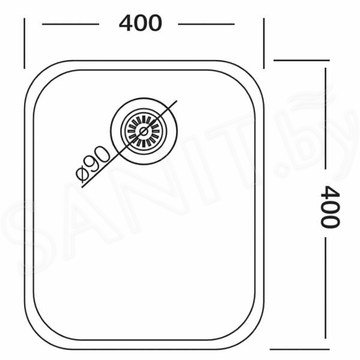 Кухонная мойка Kromevye Undermount EX 005 / 007