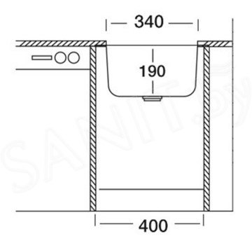 Кухонная мойка Kromevye Undermount EX 005 / 007