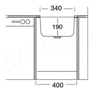 Кухонная мойка Kromevye Undermount EX 005 / 007