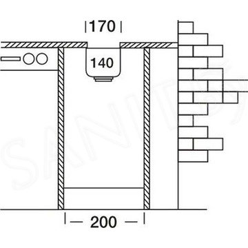 Кухонная мойка Kromevye Undermount EX 003