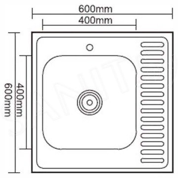 Кухонная мойка Ledeme L66060 / L96060