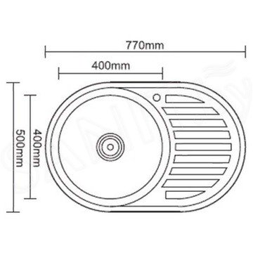 Кухонная мойка Ledeme L77750