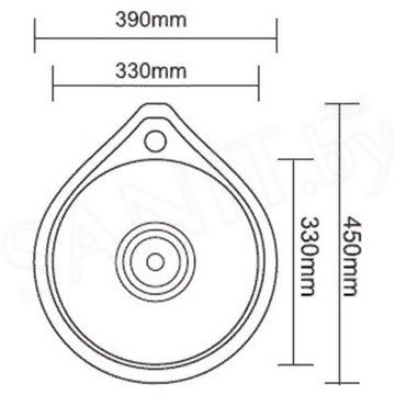 Кухонная мойка Ledeme L94539