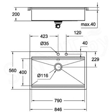 Кухонная мойка Grohe K800 31584SD0