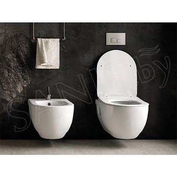 Подвесной унитаз Sanovit Lucco Brilla Rim Art