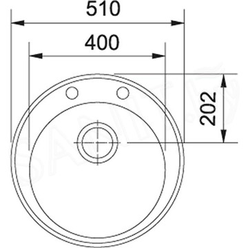 Кухонная мойка Franke Ronda ROG 610-41