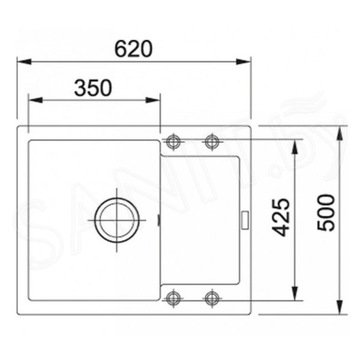 Кухонная мойка Franke Maris MRG 611C