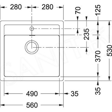 Кухонная мойка Franke Sirius SID 610 Tectonite