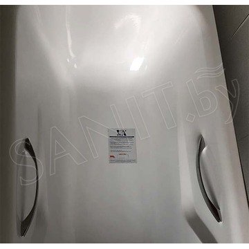 Стальная ванна Smavit Etruria Titanium