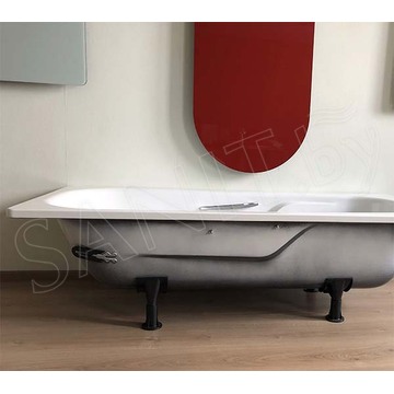 Стальная ванна Smavit Etruria Titanium