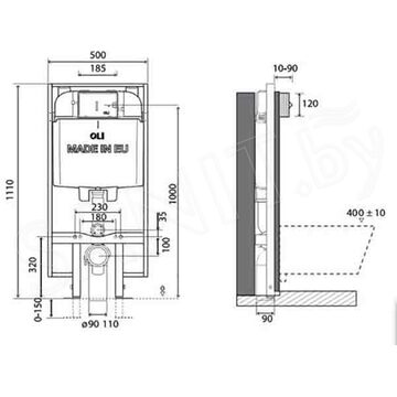 Система инсталляции OLI 74 S90 601803 механическая