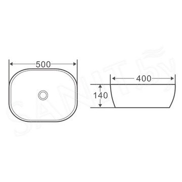 Умывальник BelBagno BB1302