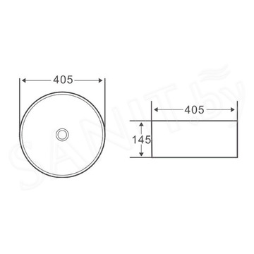 Умывальник BelBagno BB1342H300