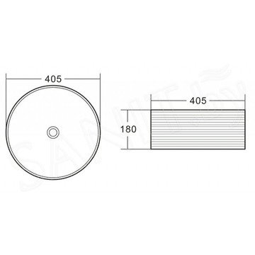 Умывальник BelBagno BB1406