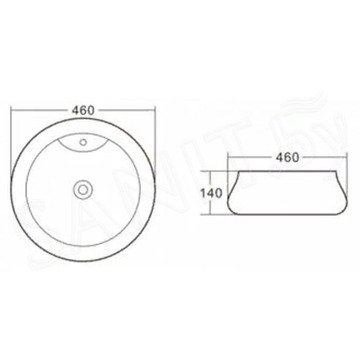 Умывальник BelBagno BB1398