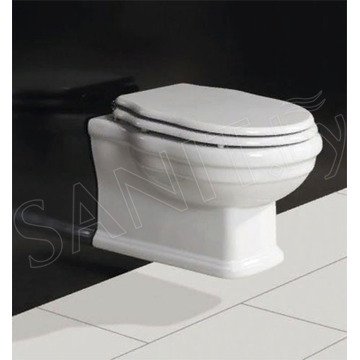 Подвесной унитаз BelBagno Boheme BB115CH безободковый