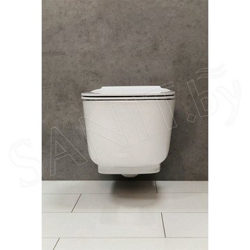 Подвесной унитаз BelBagno Vaso BB127CH безободковый