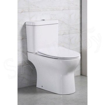 Напольный унитаз BelBagno Steam BB130CPR безободковый