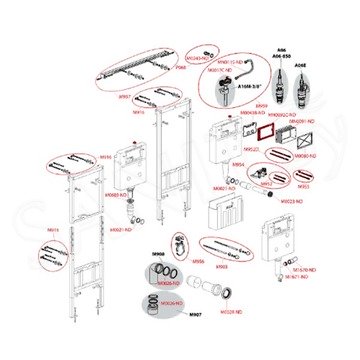 Система инсталляции AlcaPlast AM101/1120E Sadromodul