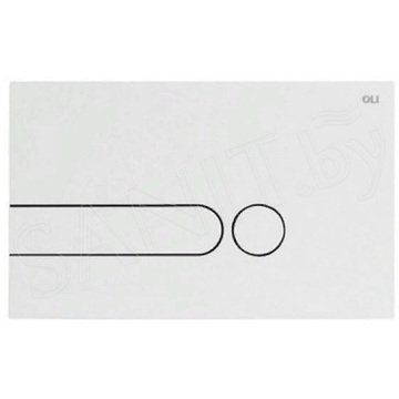 Система инсталляции OLI 80 885111 + клавиша Iplate 670001 белая