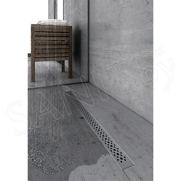 Душевой трап Berges Wasserhaus C1 Brise хром матовый