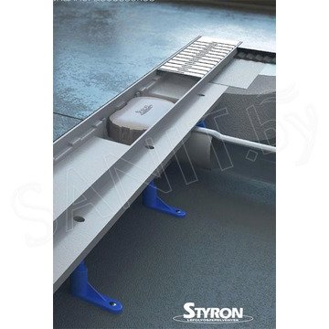 Душевой трап Styron Гармония хром глянцевый