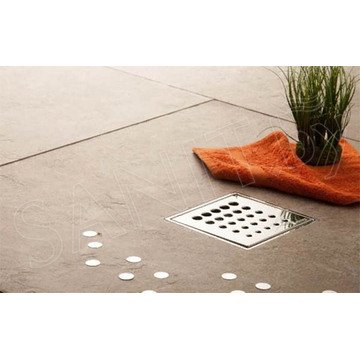 Душевой трап Pestan Confluo Standard Drops 4 Mask хром глянцевый