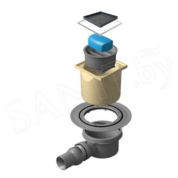 Душевой трап Pestan Confluo Standard Dry 1 Ceramic под плитку