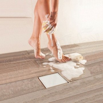 Душевой трап Pestan Confluo Standard Dry 1 White Glass белый
