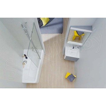 Зеркало Ravak 10° темный орех