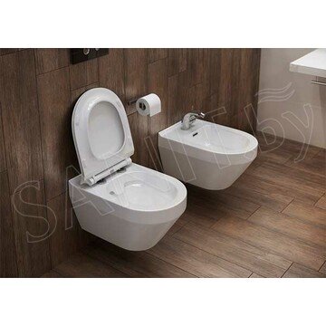 Подвесной унитаз Cersanit Crea New Clean On овальный