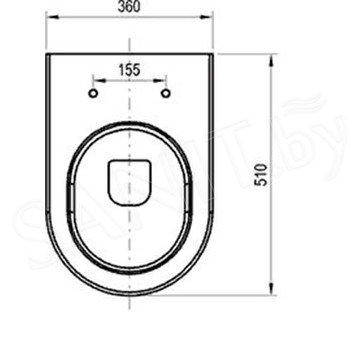 Подвесной унитаз Ravak Uni Chrome Rim (с крышкой SoftClose)