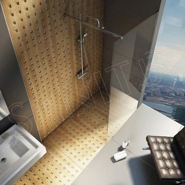 Душевое ограждение Ravak ST Walk-in Wall профиль блестящий