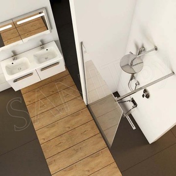 Душевое ограждение Ravak ST Walk-in Wall профиль блестящий
