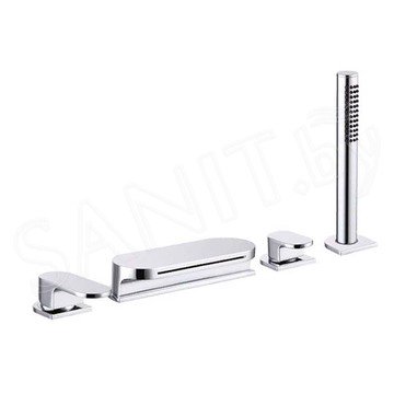 Смеситель на борт ванны Ravak Chrome CR 025.00 на 4 отверстия