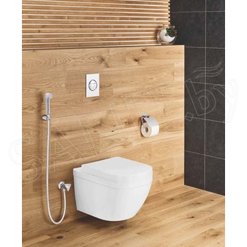 Подвесной унитаз Grohe Euro 39328000 безободковый с крышкой Soft Close