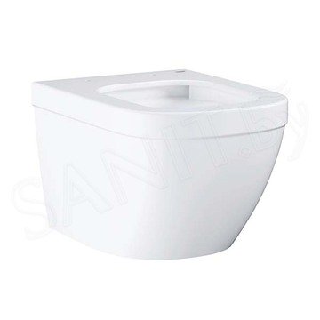 Подвесной унитаз Grohe Euro 39206000 безободковый с крышкой Soft Close