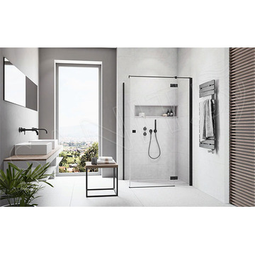 Душевой уголок Radaway Essenza New KDJ Black 100 + S1
