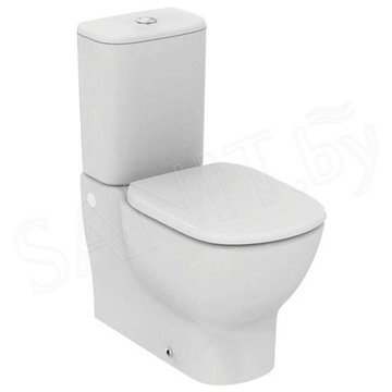 Напольный унитаз Ideal Standard Tesi AquaBlade T008201 безободковый с бачком и крышкой SoftClose