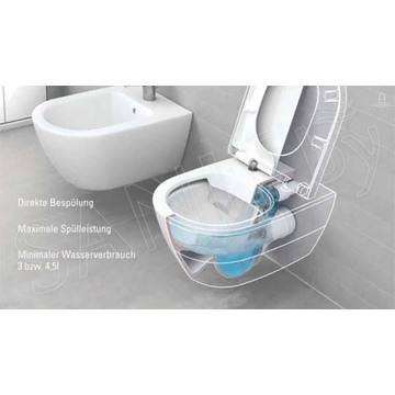 Подвесной унитаз Roca N-Meridian Rimless безободковый